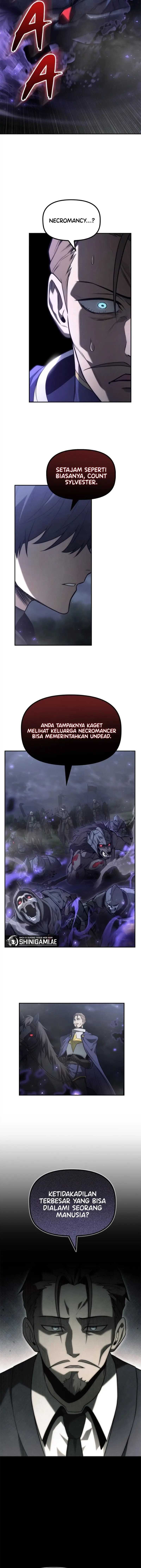 The Necromancer Family’s Young Heir Chapter 18 Bahasa Indonesia
