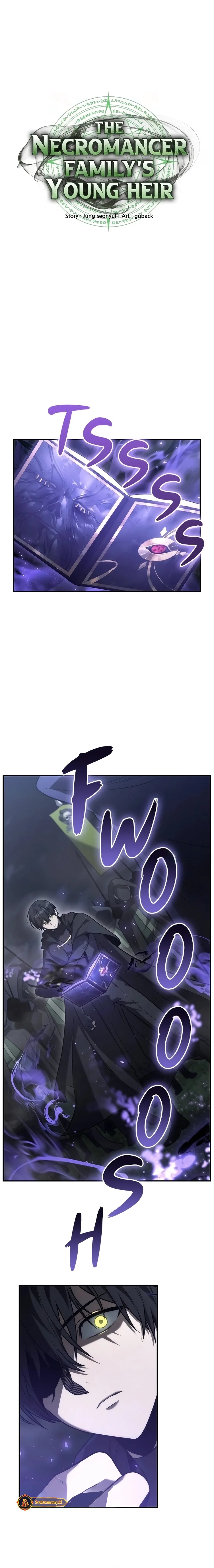 The Necromancer Family’s Young Heir Chapter 19 Bahasa Indonesia