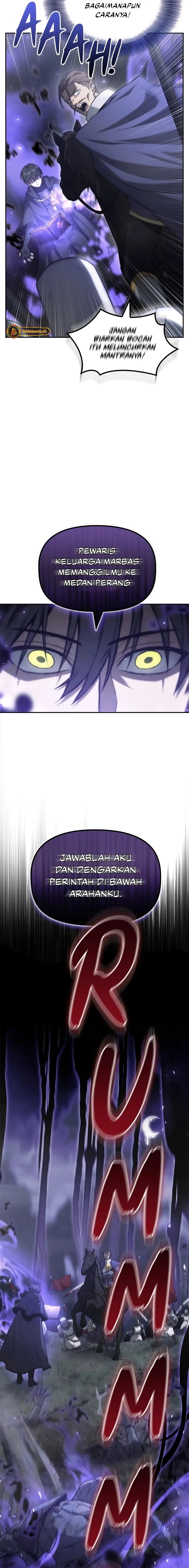 The Necromancer Family’s Young Heir Chapter 19 Bahasa Indonesia