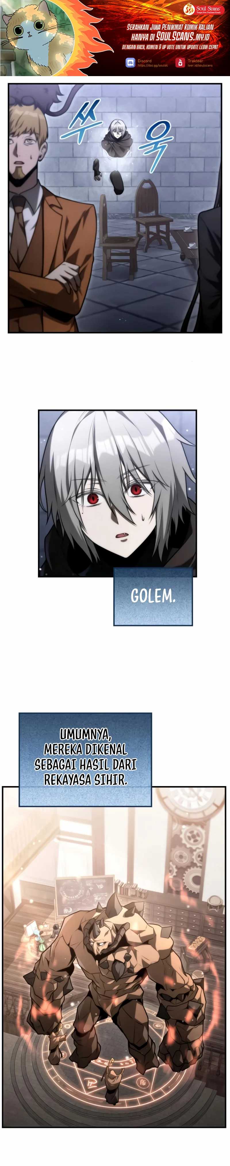 The Necromancer Family’s Young Heir Chapter 26 Bahasa Indonesia