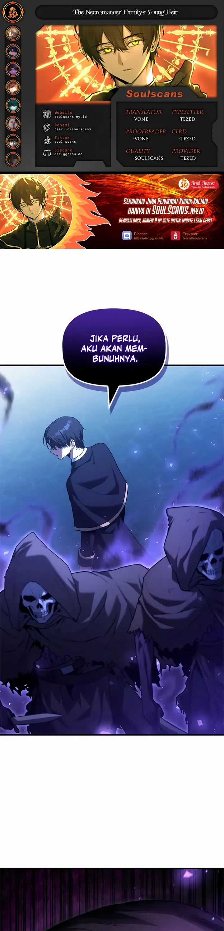 The Necromancer Family’s Young Heir chapter 39