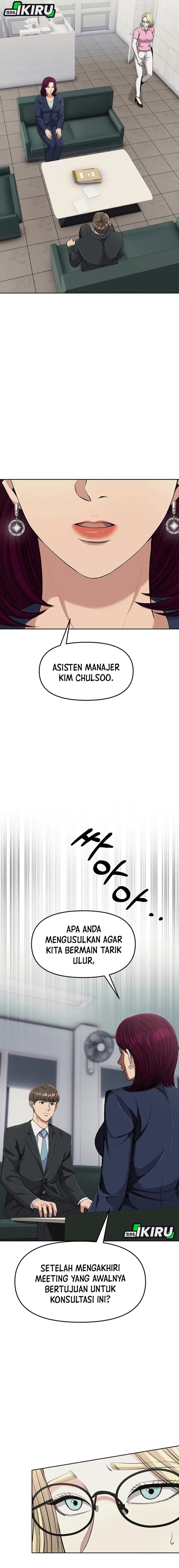 The New Employee Kim Chul-Soo Chapter 110 Bahasa Indonesia