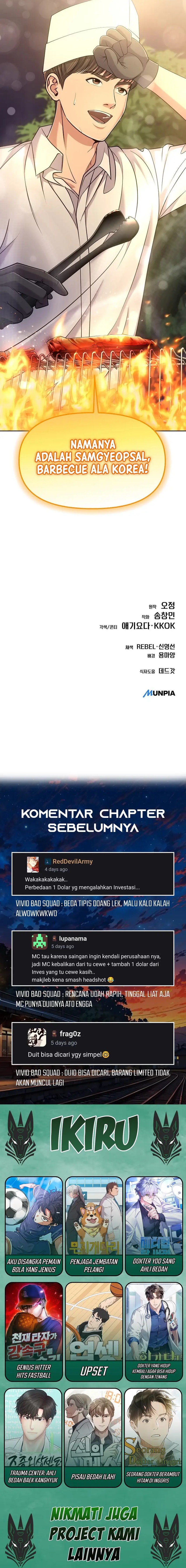 The New Employee Kim Chul-Soo Chapter 110 Bahasa Indonesia