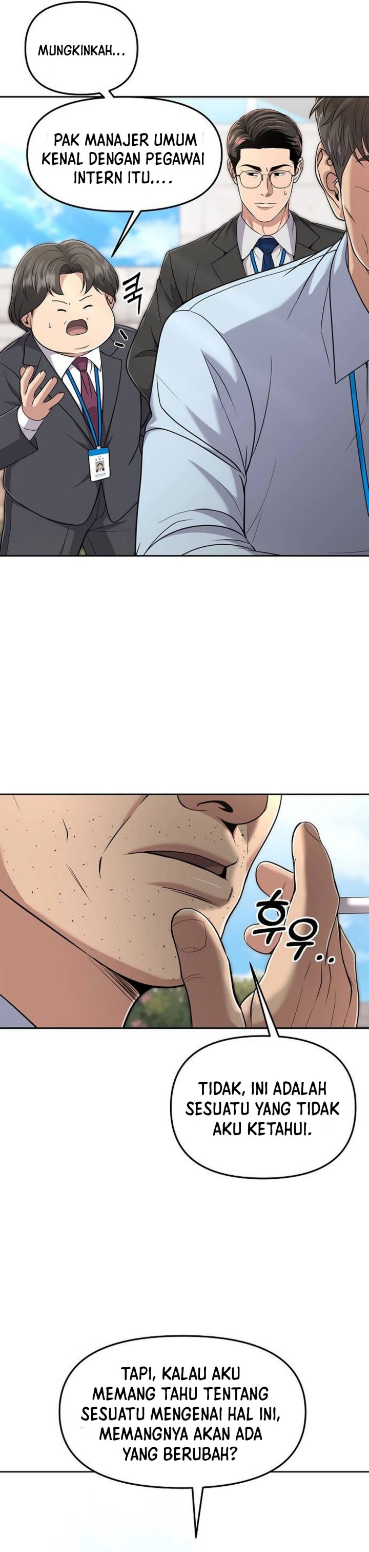 The New Employee Kim Chul-Soo Chapter 114 Bahasa Indonesia