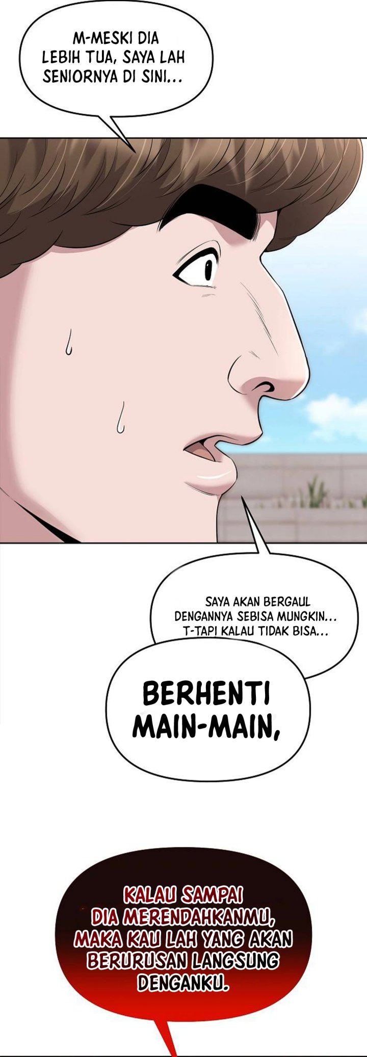 The New Employee Kim Chul-Soo Chapter 114 Bahasa Indonesia
