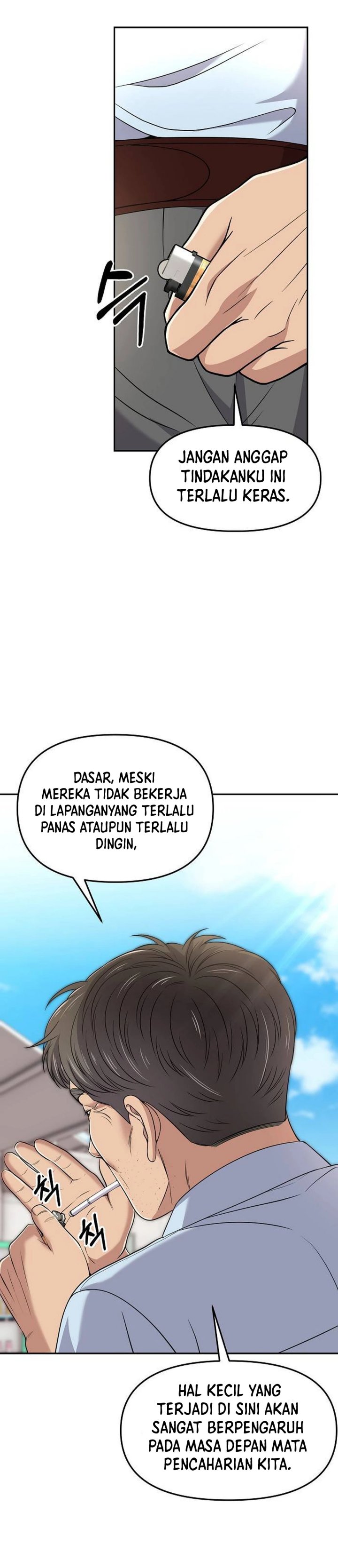 The New Employee Kim Chul-Soo Chapter 114 Bahasa Indonesia