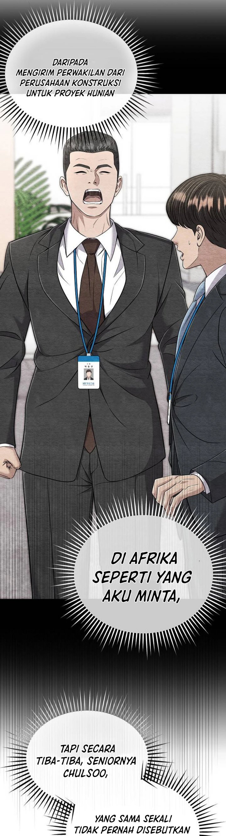 The New Employee Kim Chul-Soo Chapter 114 Bahasa Indonesia