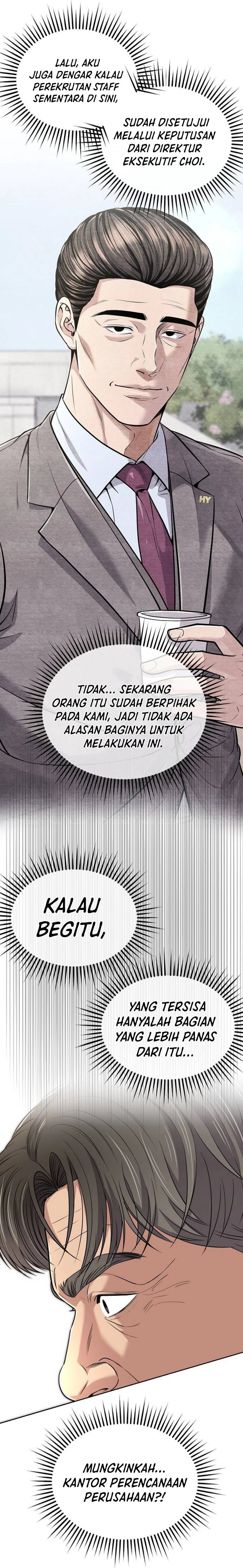 The New Employee Kim Chul-Soo Chapter 114 Bahasa Indonesia
