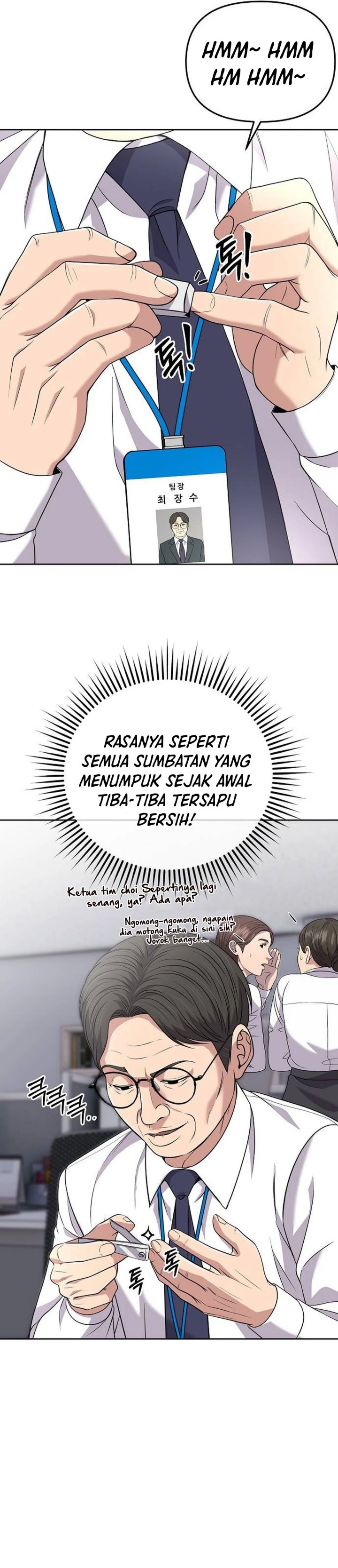 The New Employee Kim Chul-Soo Chapter 114 Bahasa Indonesia