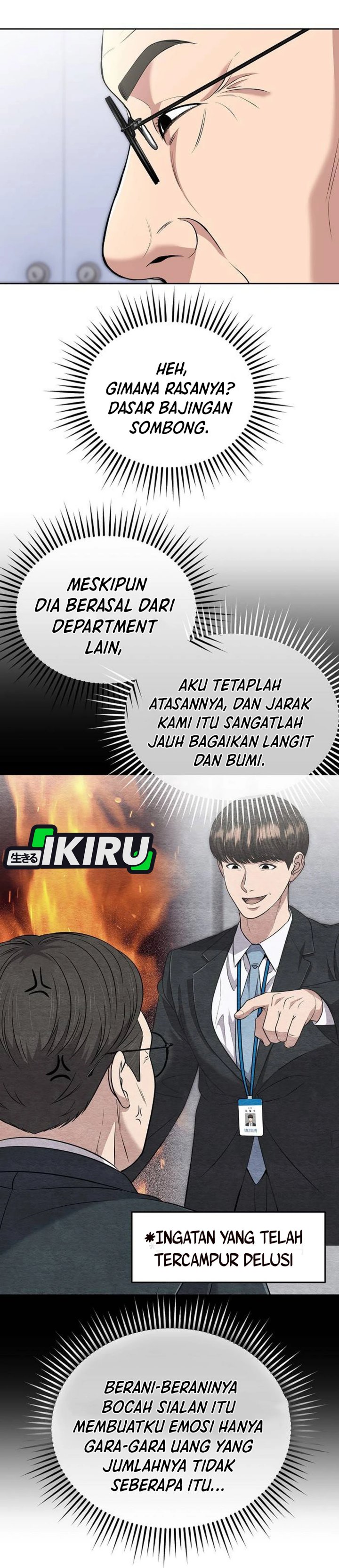 The New Employee Kim Chul-Soo Chapter 114 Bahasa Indonesia