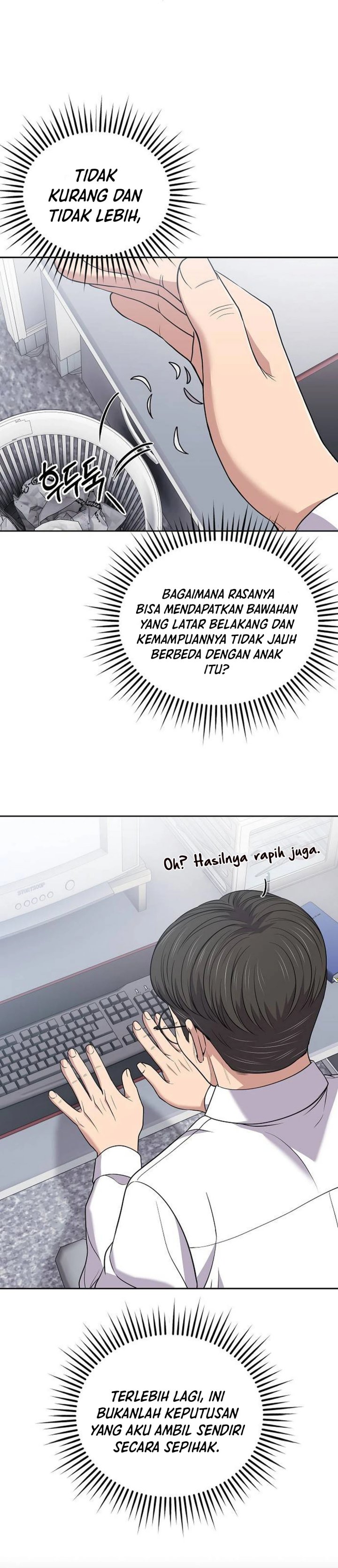 The New Employee Kim Chul-Soo Chapter 114 Bahasa Indonesia