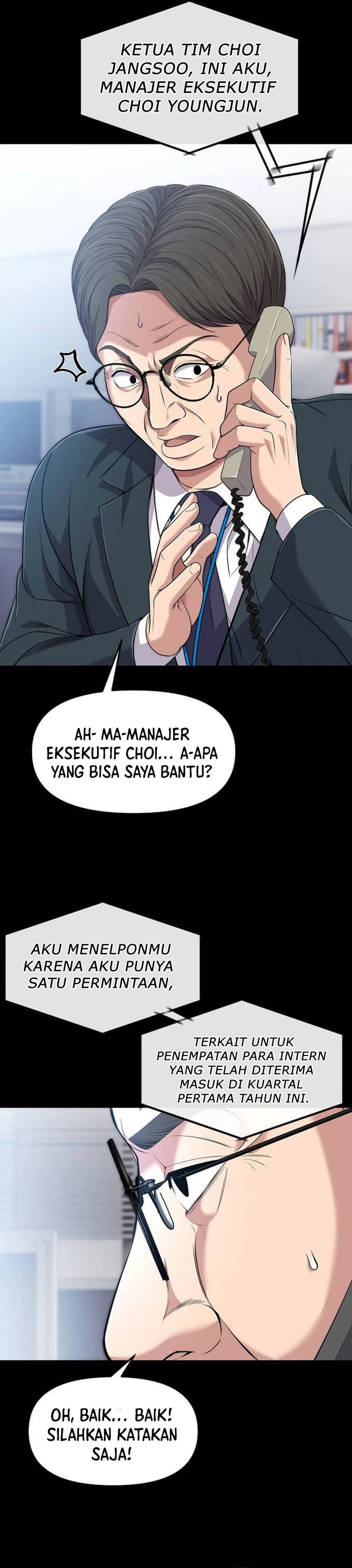 The New Employee Kim Chul-Soo Chapter 114 Bahasa Indonesia