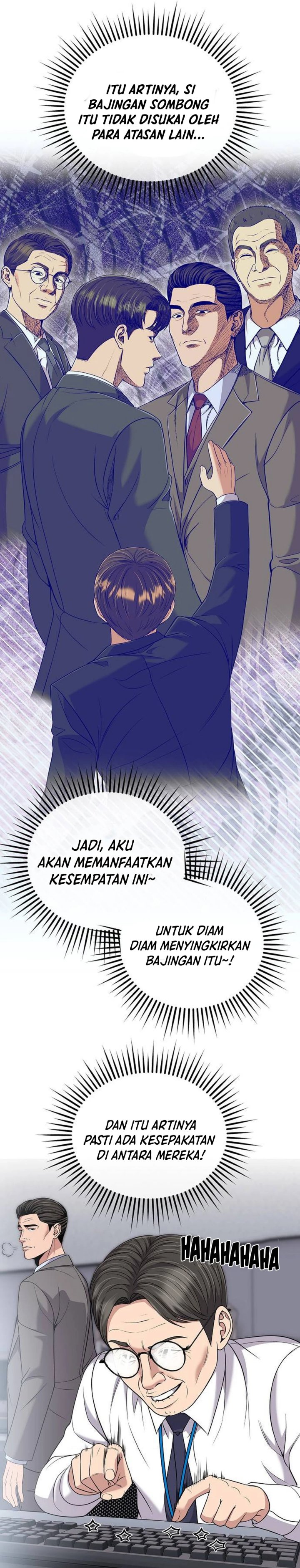 The New Employee Kim Chul-Soo Chapter 114 Bahasa Indonesia