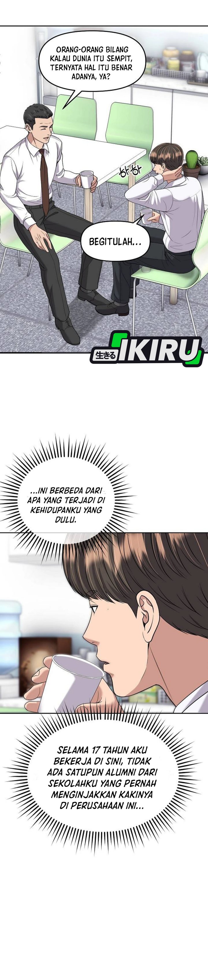 The New Employee Kim Chul-Soo Chapter 114 Bahasa Indonesia