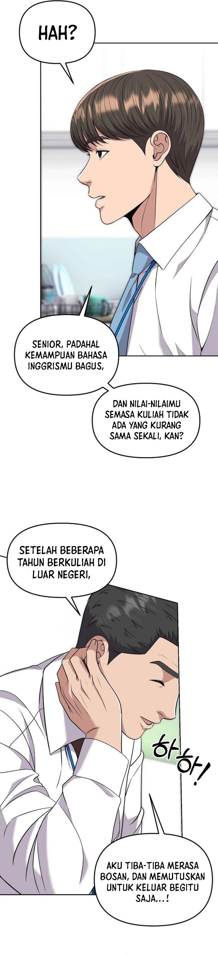 The New Employee Kim Chul-Soo Chapter 114 Bahasa Indonesia