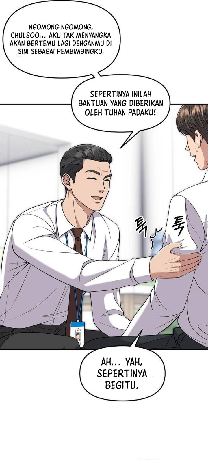 The New Employee Kim Chul-Soo Chapter 114 Bahasa Indonesia