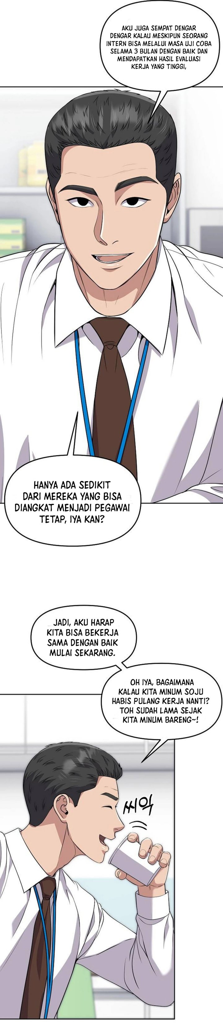 The New Employee Kim Chul-Soo Chapter 114 Bahasa Indonesia