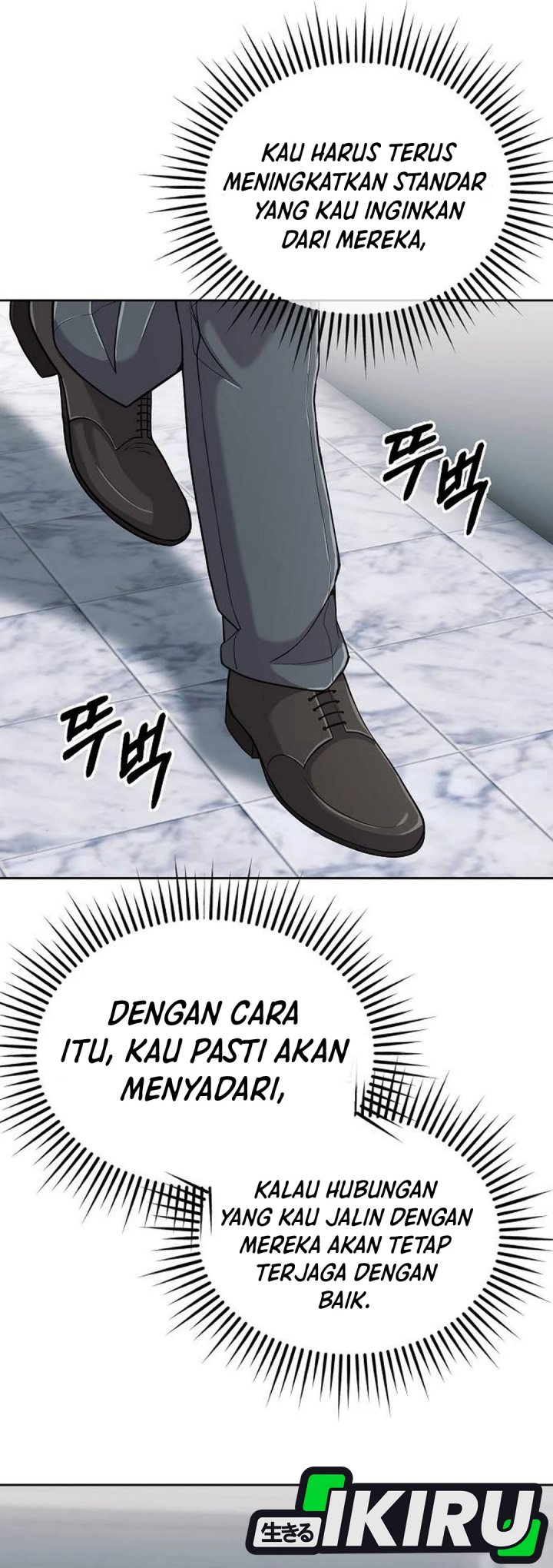The New Employee Kim Chul-Soo Chapter 114 Bahasa Indonesia