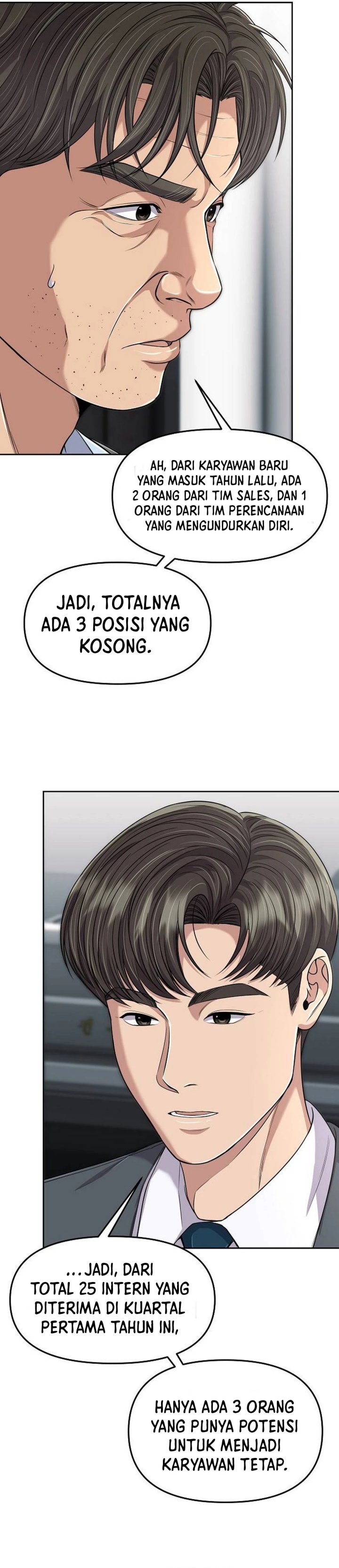 The New Employee Kim Chul-Soo Chapter 114 Bahasa Indonesia