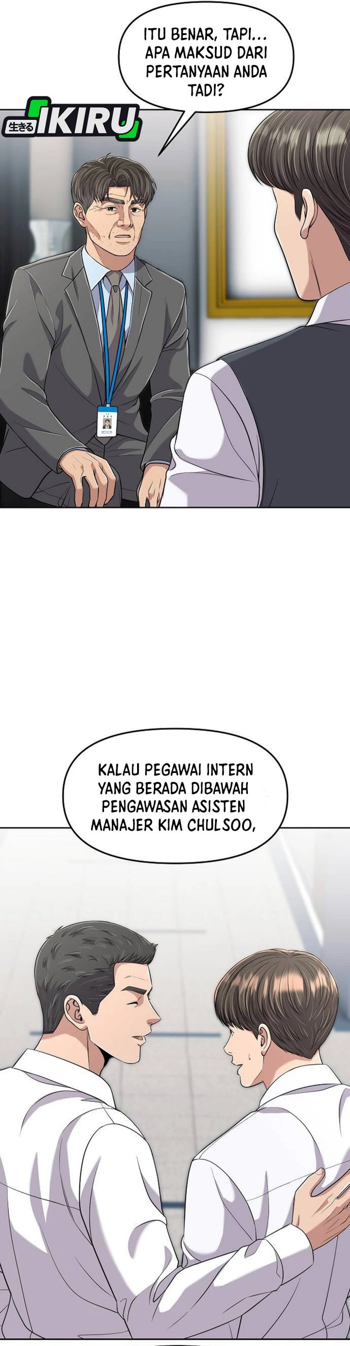 The New Employee Kim Chul-Soo Chapter 114 Bahasa Indonesia