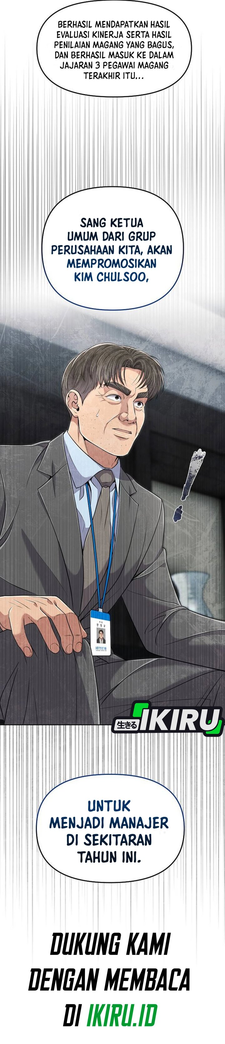 The New Employee Kim Chul-Soo Chapter 114 Bahasa Indonesia