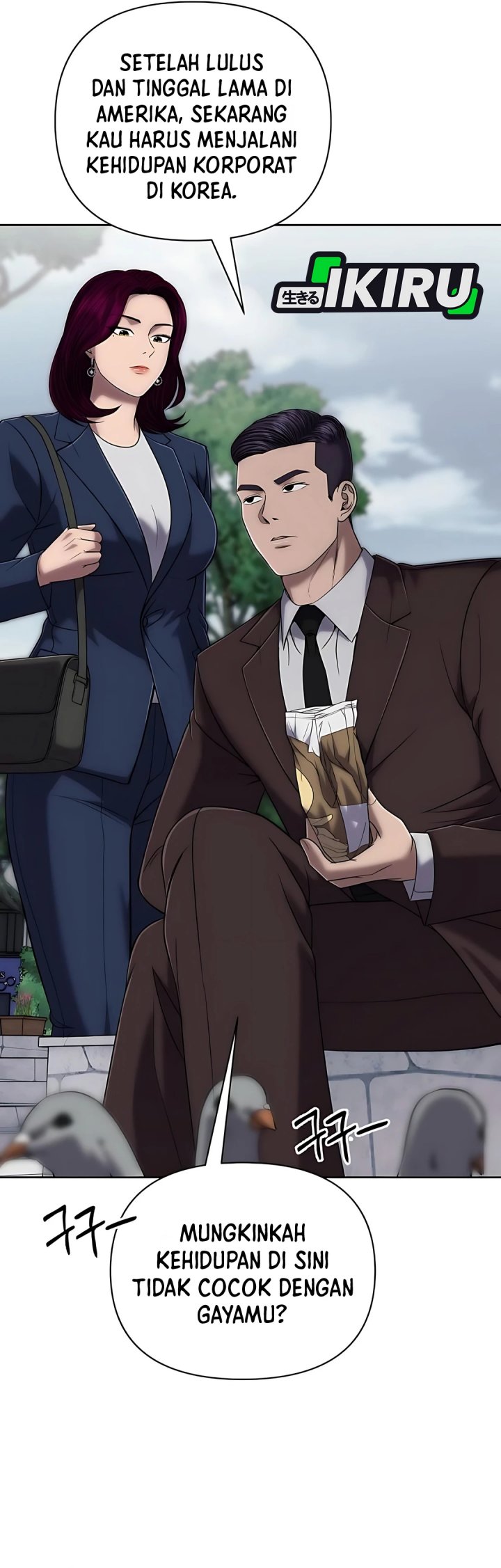 The New Employee Kim Chul-Soo Chapter 116 Bahasa Indonesia