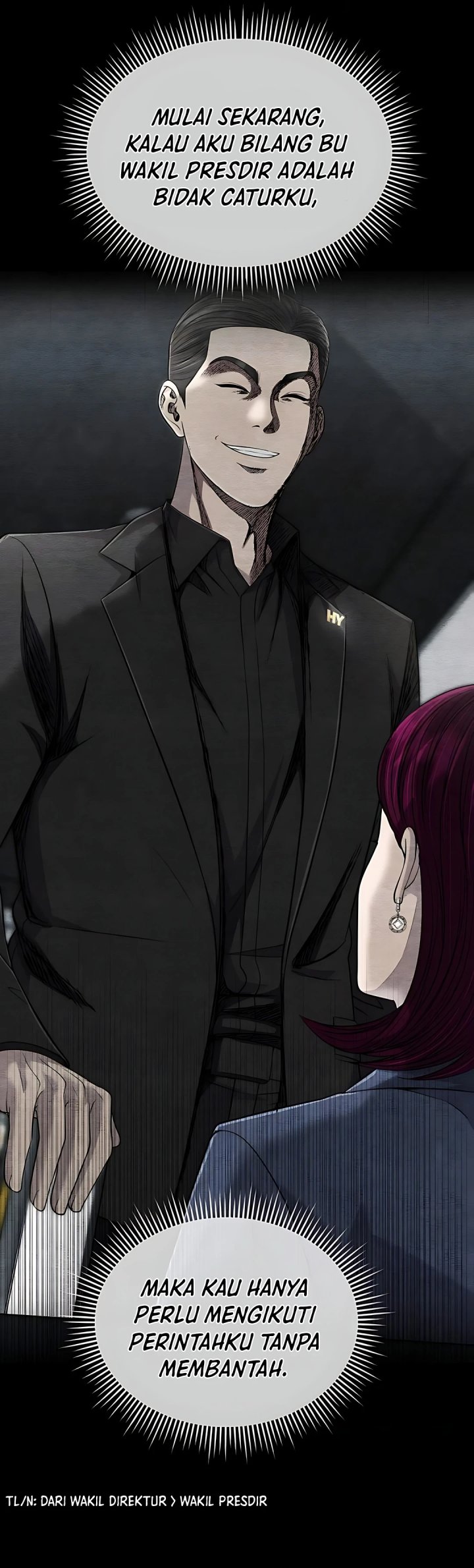 The New Employee Kim Chul-Soo Chapter 116 Bahasa Indonesia