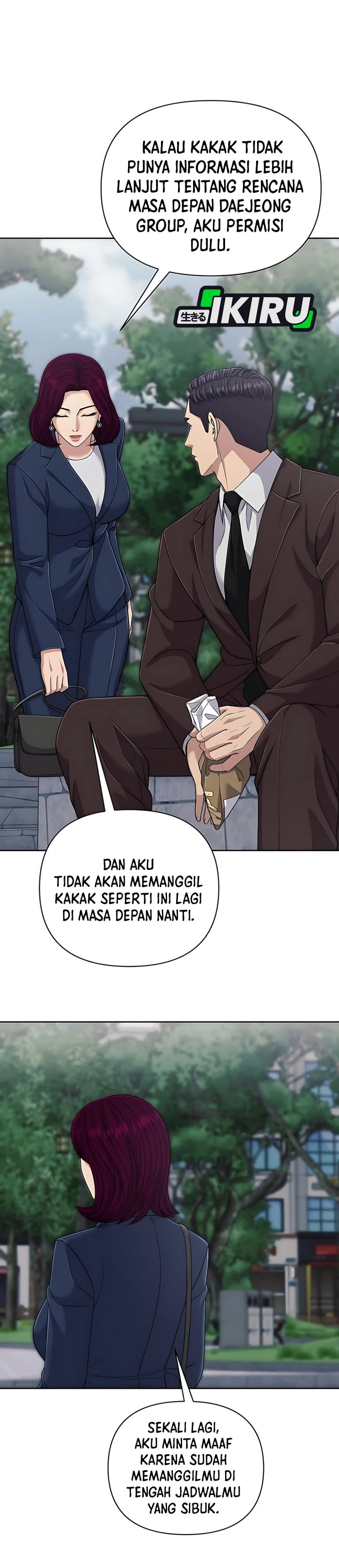 The New Employee Kim Chul-Soo Chapter 116 Bahasa Indonesia