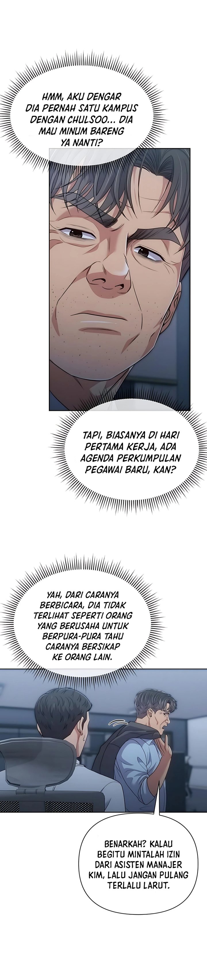 The New Employee Kim Chul-Soo Chapter 116 Bahasa Indonesia