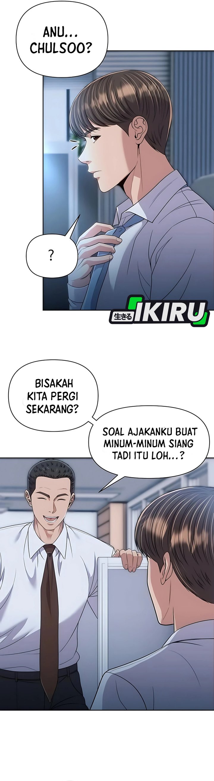 The New Employee Kim Chul-Soo Chapter 116 Bahasa Indonesia
