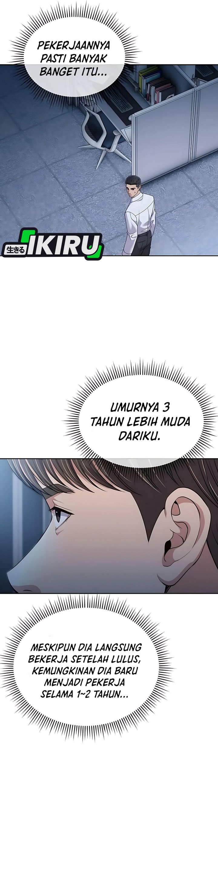 The New Employee Kim Chul-Soo Chapter 116 Bahasa Indonesia