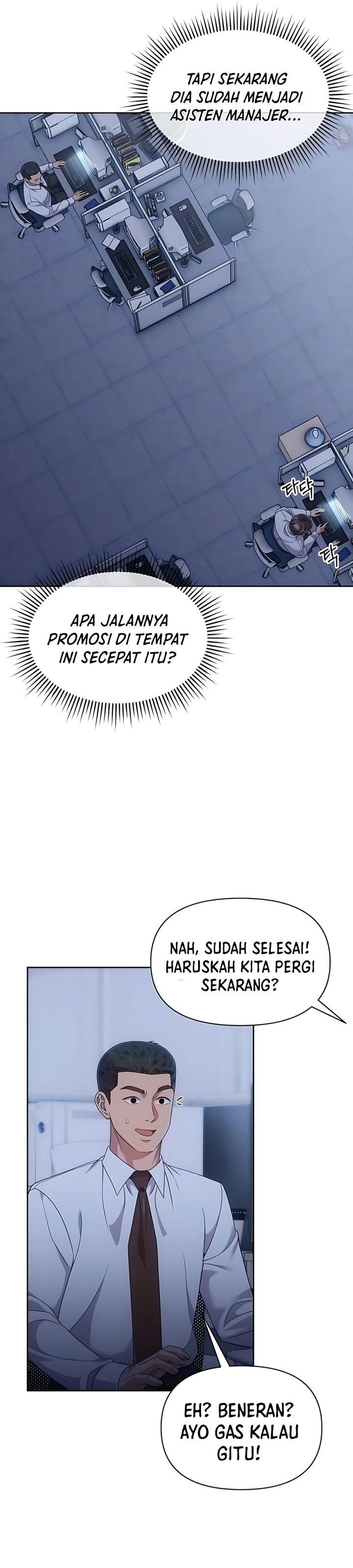 The New Employee Kim Chul-Soo Chapter 116 Bahasa Indonesia