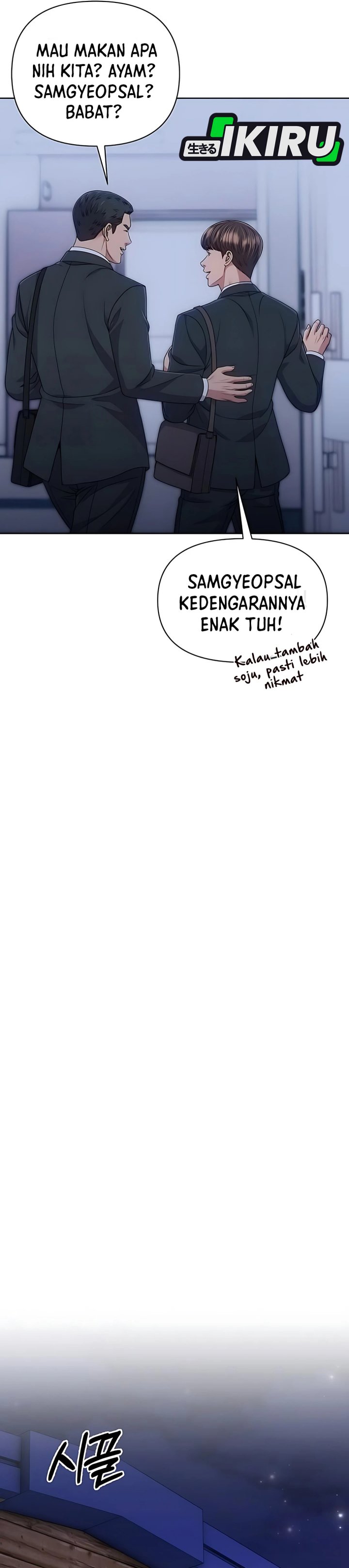 The New Employee Kim Chul-Soo Chapter 116 Bahasa Indonesia