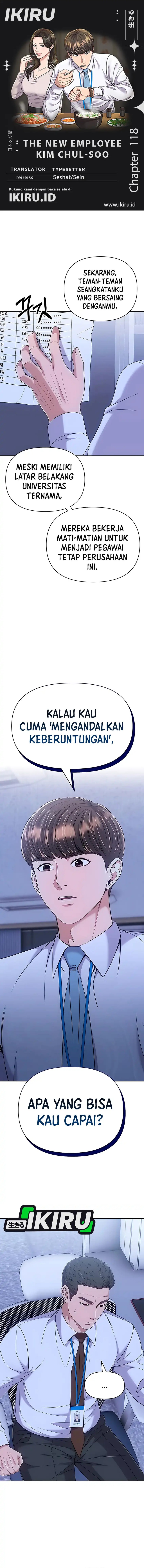 The New Employee Kim Chul-Soo chapter 118