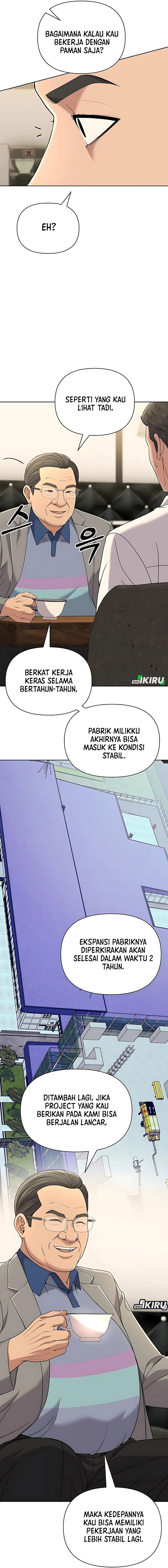 The New Employee Kim Chul-Soo Chapter 121 Bahasa Indonesia