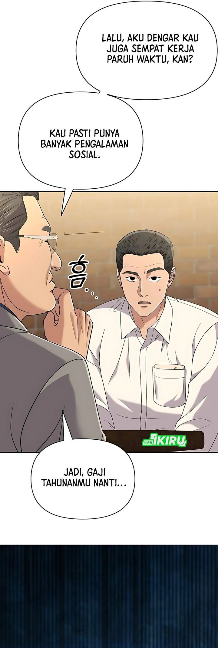 The New Employee Kim Chul-Soo Chapter 121 Bahasa Indonesia