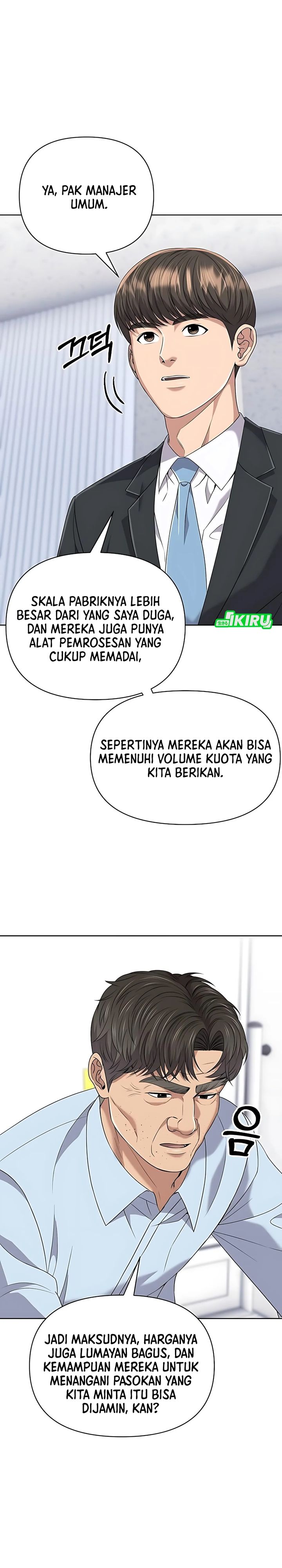 The New Employee Kim Chul-Soo Chapter 121 Bahasa Indonesia