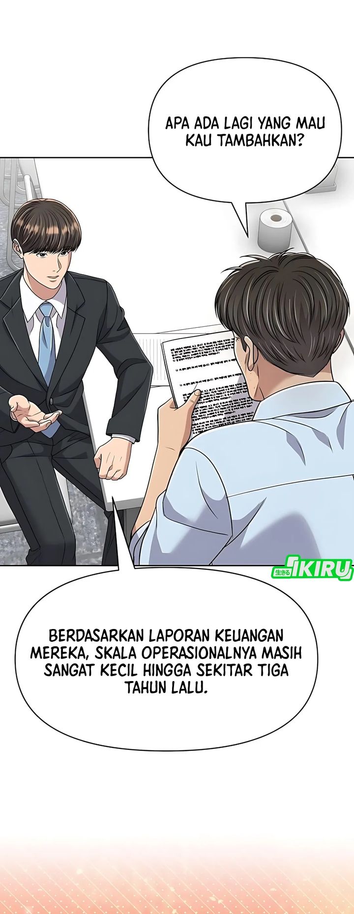 The New Employee Kim Chul-Soo Chapter 121 Bahasa Indonesia