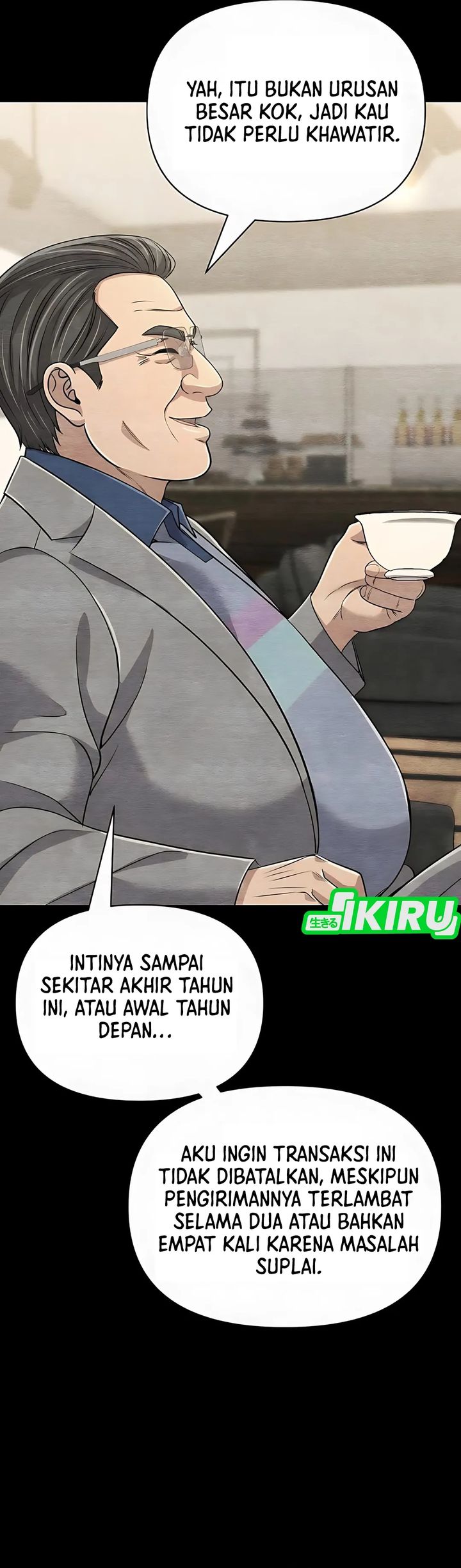 The New Employee Kim Chul-Soo Chapter 121 Bahasa Indonesia