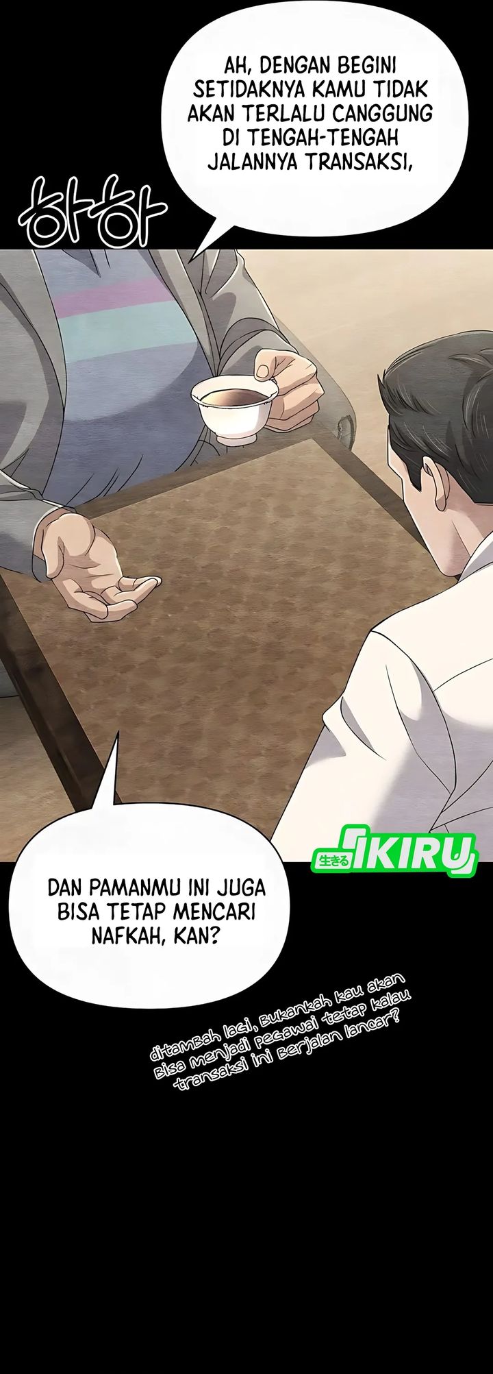 The New Employee Kim Chul-Soo Chapter 121 Bahasa Indonesia