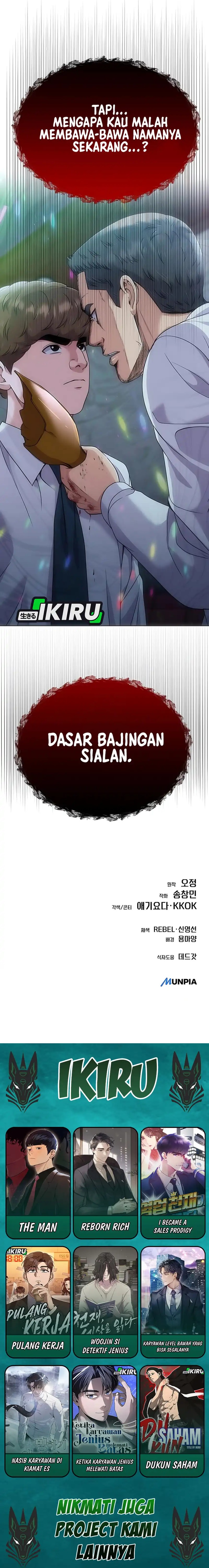 The New Employee Kim Chul-Soo Chapter 123 Bahasa Indonesia