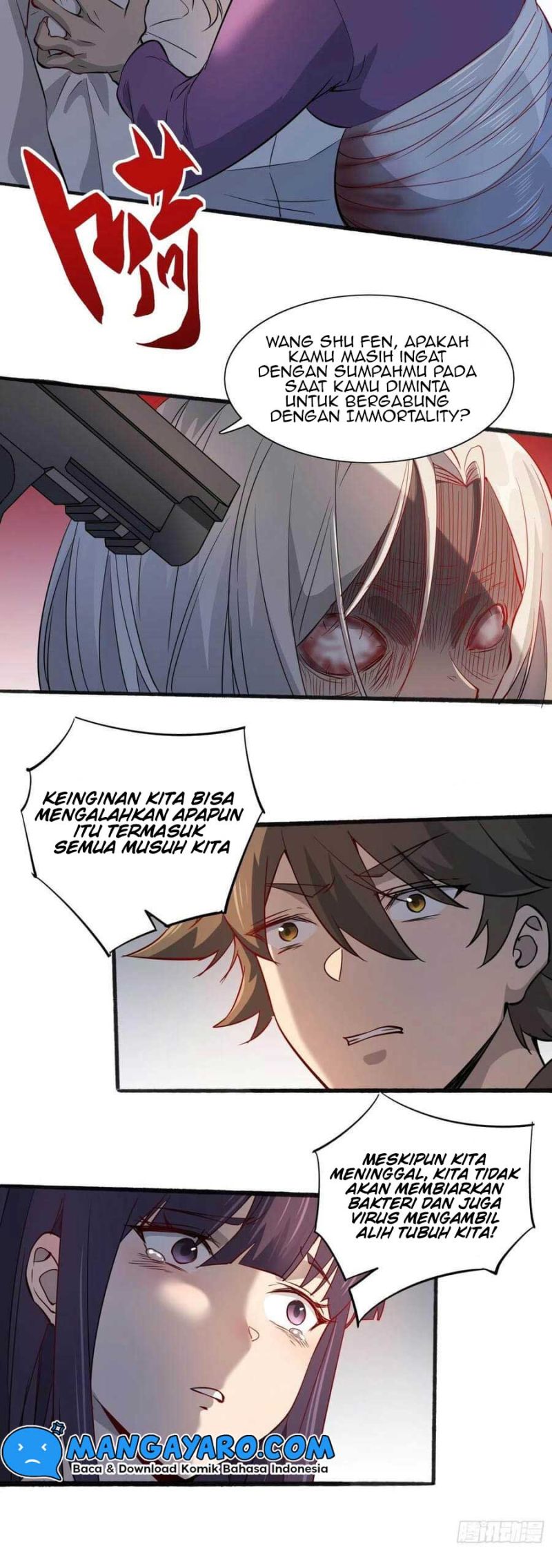 The People on Earth are Too Ferocious Chapter 66 Bahasa Indonesia