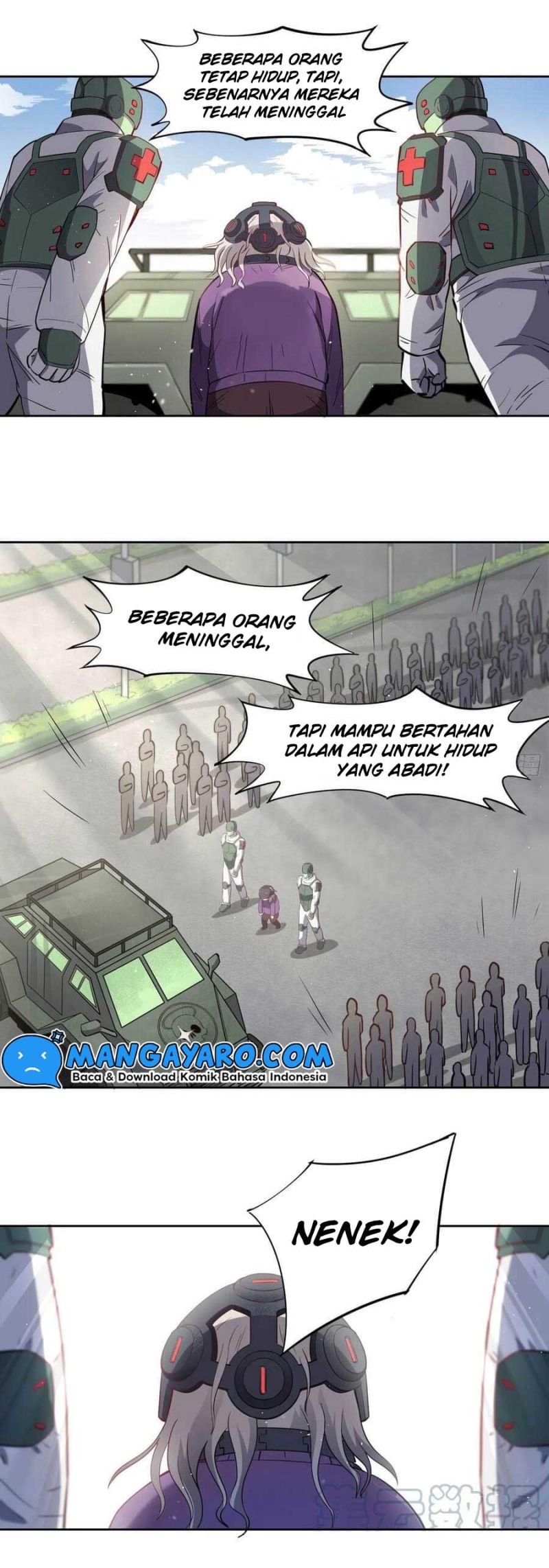 The People on Earth are Too Ferocious Chapter 66 Bahasa Indonesia