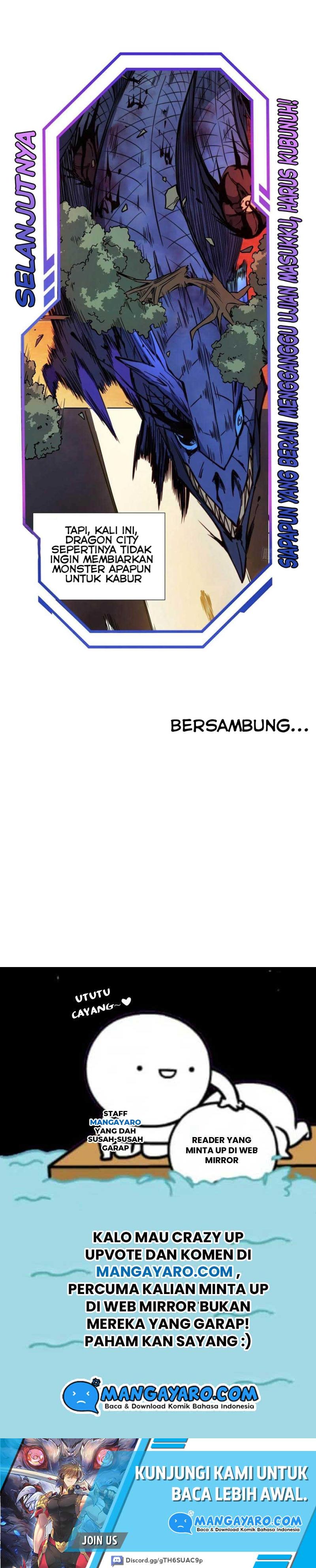 The People on Earth are Too Ferocious Chapter 66 Bahasa Indonesia