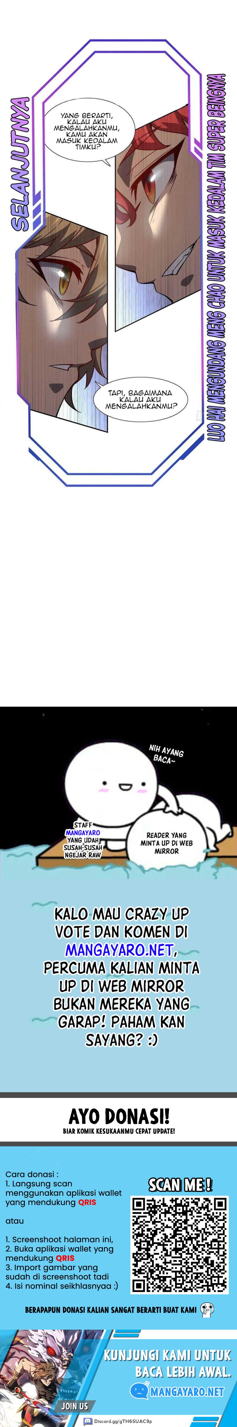 The People on Earth are Too Ferocious Chapter 87 Bahasa Indonesia