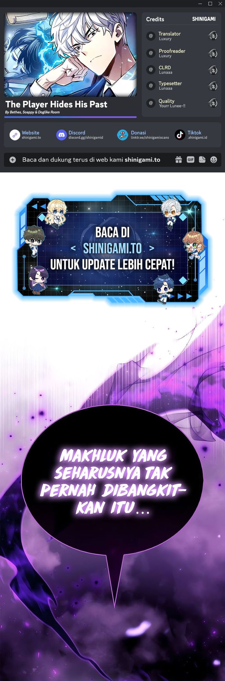 The Player Hides His Past chapter 80