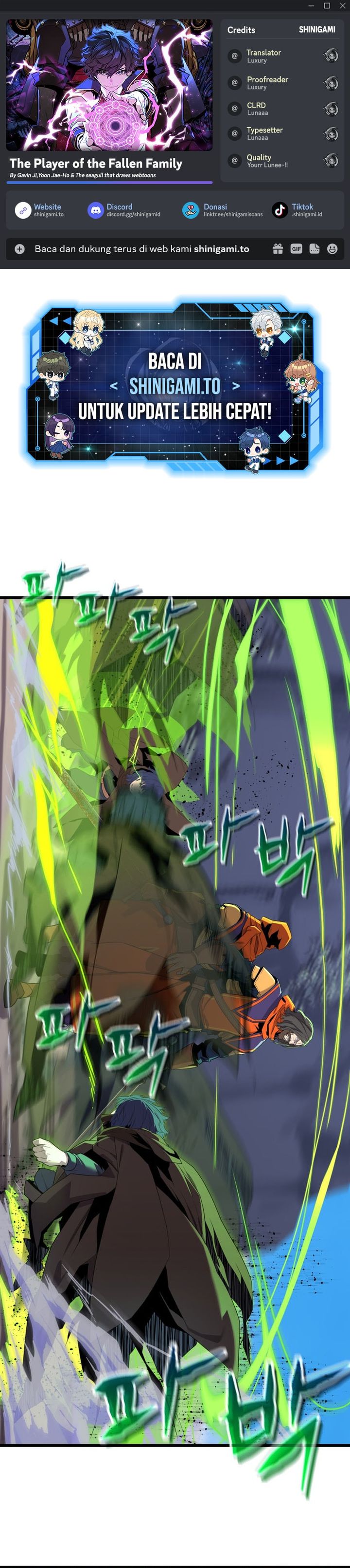 The Player Of The Fallen Family Chapter 20 Bahasa Indonesia