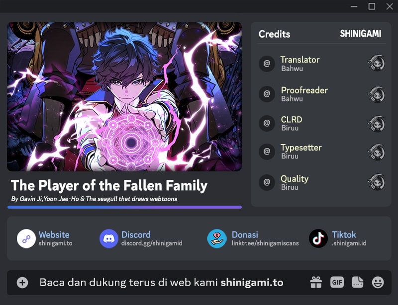 The Player Of The Fallen Family Chapter 24 Bahasa Indonesia