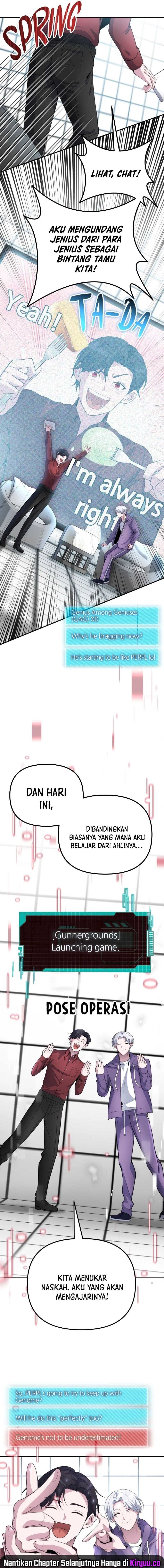 The Possessed Genius Gaming Stream Chapter 28 Bahasa Indonesia