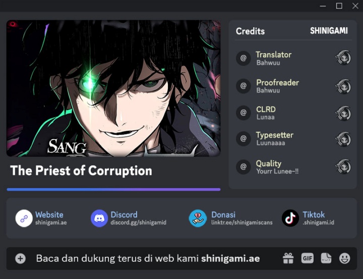 The Priest of Corruption chapter 76